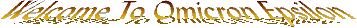 The Omicron Epsilon Banner