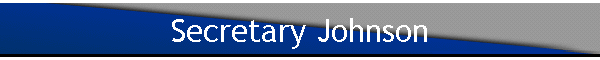 Secretary Johnson