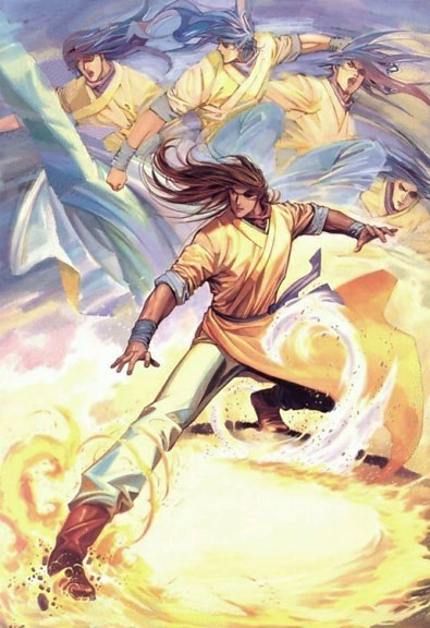 Nie Feng's Spirit Wind Kick (comic)