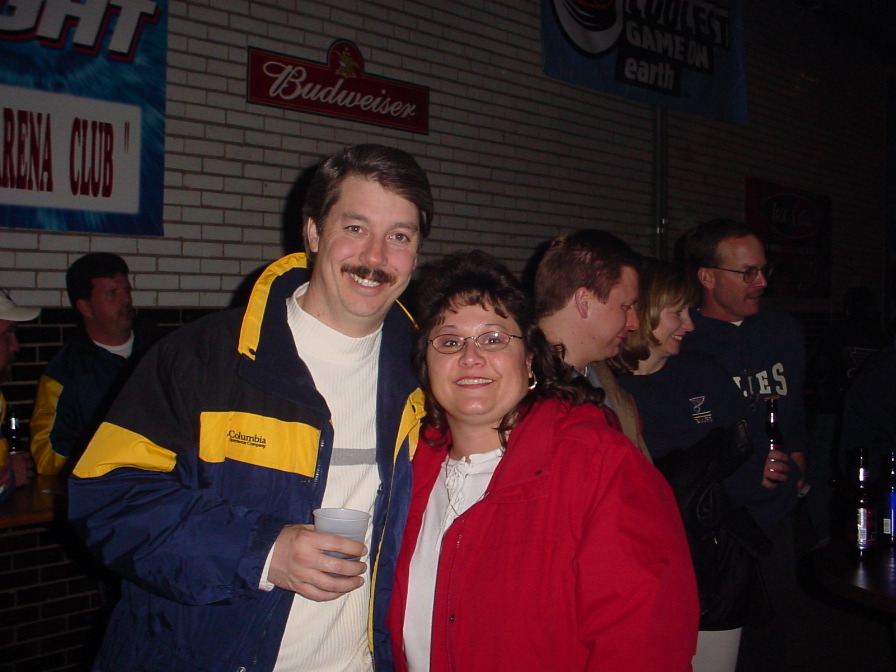 Joanne and Mike... without kids!