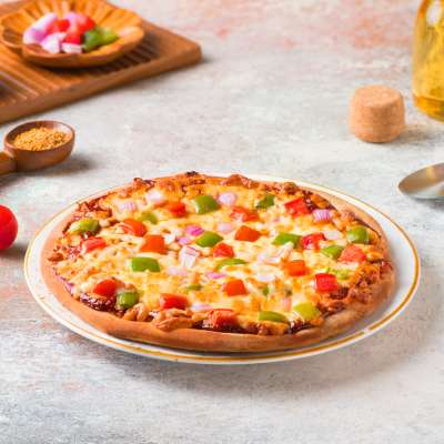 Onion Capsicum Cheese Pizza