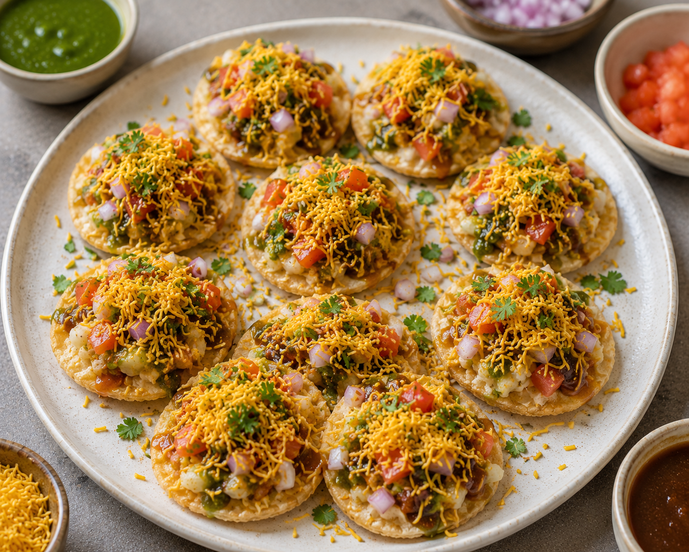 Sev Puri Chaat