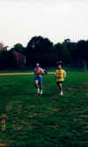 Coach Carnahan and Alumni Bill Dye.jpg (13603 bytes)
