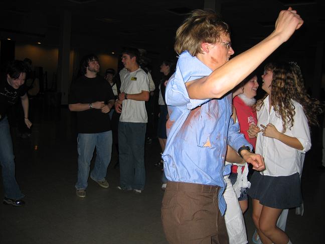 The crowd goes wild!!