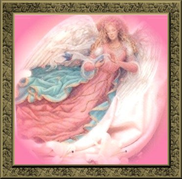 angel in pink