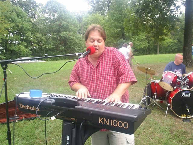 Gabe having fun at the park.