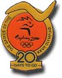 20 Days to Go Pin