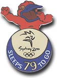 79 Sleeps to Go Pins