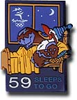 59 Sleeps to Go Pins
