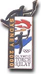 Logo Element - Runner, Torch Relay pin