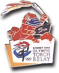 Syd Retail Torch Relay pin