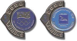 Canoeing Olympic Spinner Pin
