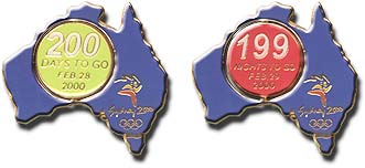 Revolving 200 Day/ 199 Night Countdown Pin