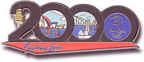USOC Sydney 2000 pin