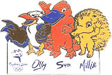 Colored Mascot Group