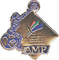 AMP Gymnast Paralympic Sponsor Pin