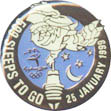 599 Sleeps to Go Pin
