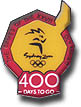 400 Days to Go Pin