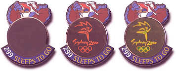 299 Sleeps to Go Pins