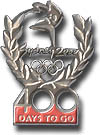 Pewter 400 Days to Go Pin