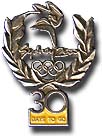 Pewter 30 Days to Go Pin