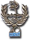 Pewter 20 Days to Go Pin