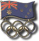 AOC Gold Flag and Ring Pin