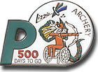 500 Days to Go Paralympic Pin