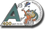 400 Days to Go Paralympic Pin