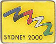 Sydney 2000 Yellow Sq. Bid Pin