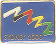 Sydney 2000 Blue Sq. Bid Pin