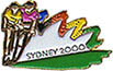 Pinstop Sydney 2000 Bid pin, Athletes-Cycling Teams