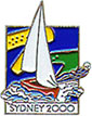 Pinstop Sydney 2000 Bid pin, Athletes-Sailing