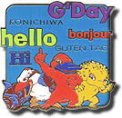 SOG-1037 - Mascots G'Day pin