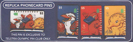 Sydney 2000 Sponsor Pin