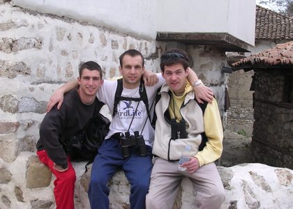 Kostadin - Iordan - Alexander near Rozhen Monastery