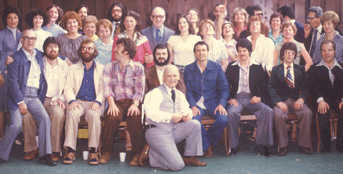 l'�quipe de la Distribution de l'ONF au Qu�bec le 17 mai 1978