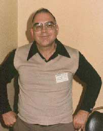 Lloyd Biggle durante su visita a UBIK en 1992