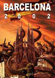 La embl�matica obra de Gaud� abrazada por un cefal�podo gigantesco... �reminiscencias de Verne?