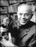 A la derecha: Stanislaw Lem