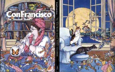 Bonito... pero �d�nde est� la Ciencia Ficci�n? �Por supuesto! En los t�tulos de los libros del fondo
