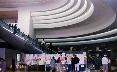 �Hay que ver, pusieron las escaleras en el techo!