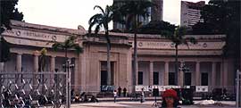 Museo de Ciencias visto desde el Museo de Bellas Artes. Caracas, Venezuela