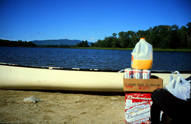 The beer and the canoe