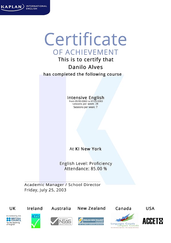 Intensive English