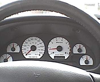 white-faced gauges