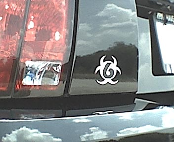 "bio-hazard 6" emblem