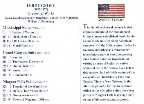 Ferde Grof� CD cover