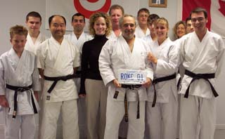 Karl and other black belts from the ROKC.