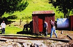 moving single mens hut
